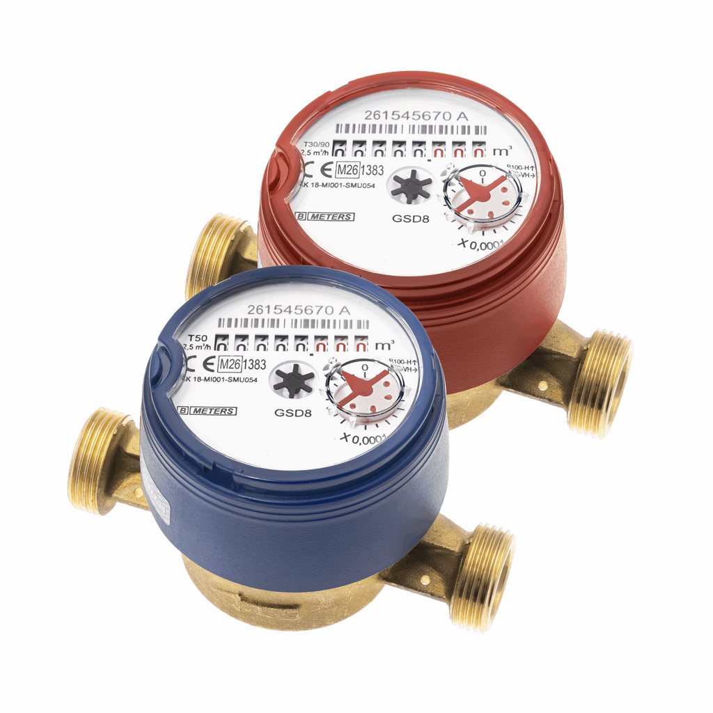 GSD8 Single Jet Hot Water Meter